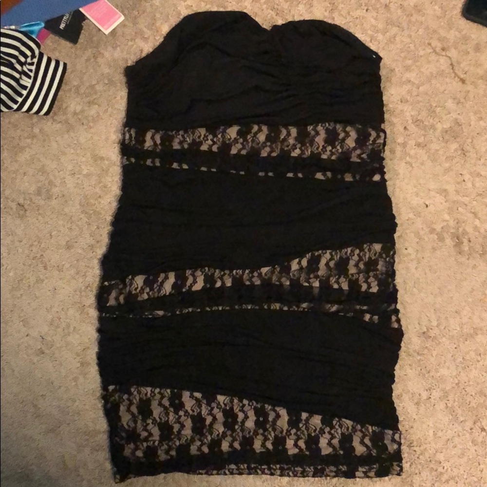 Torrid Black & Lace Dress